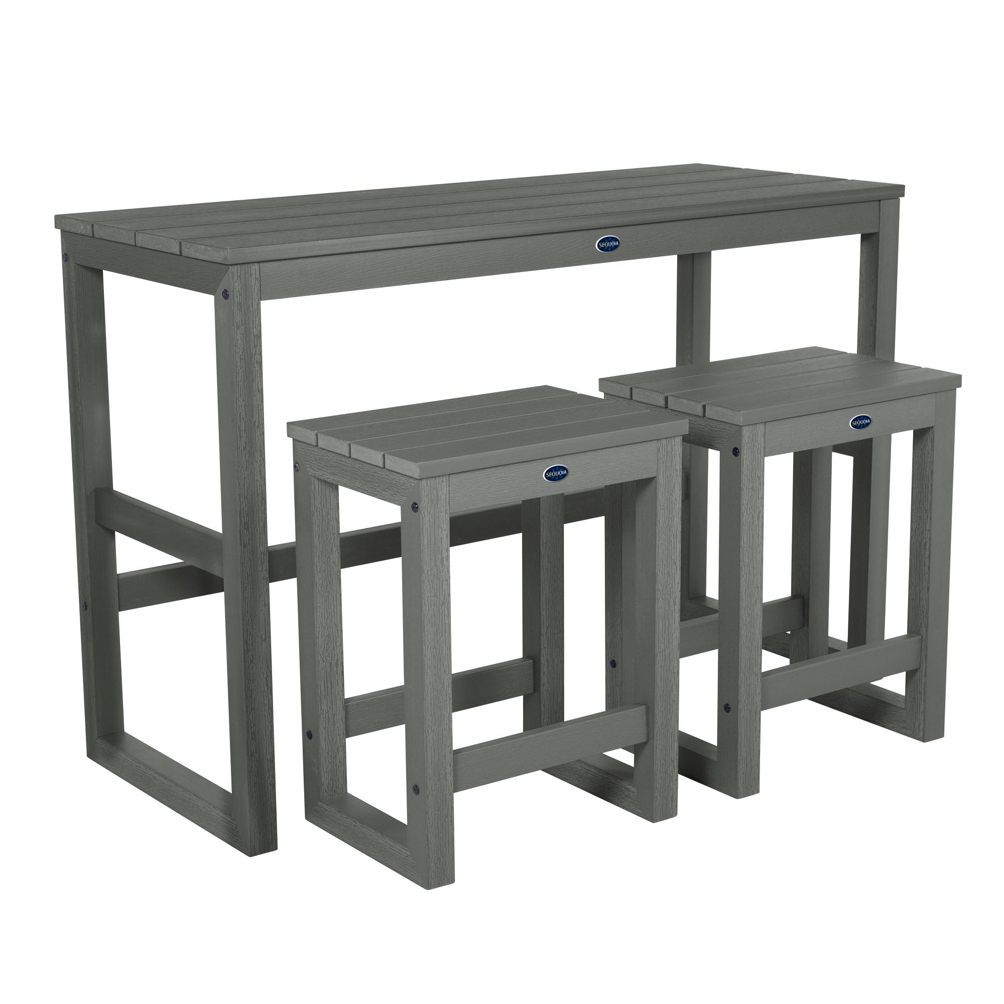 Sequoia Outdoor Granite Hills Counter Height Balcony Set