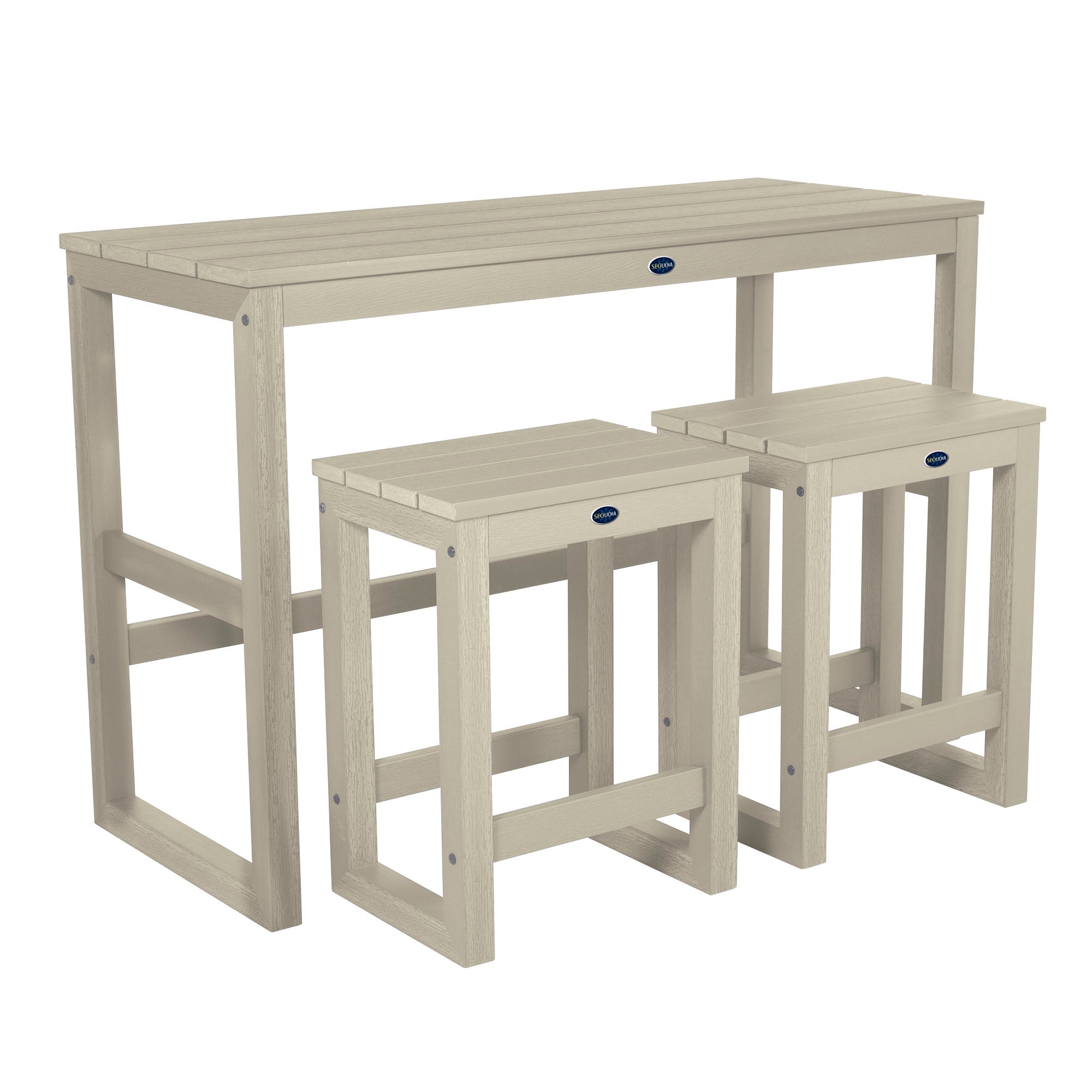 Sequoia Outdoor Granite Hills Counter Height Balcony Set