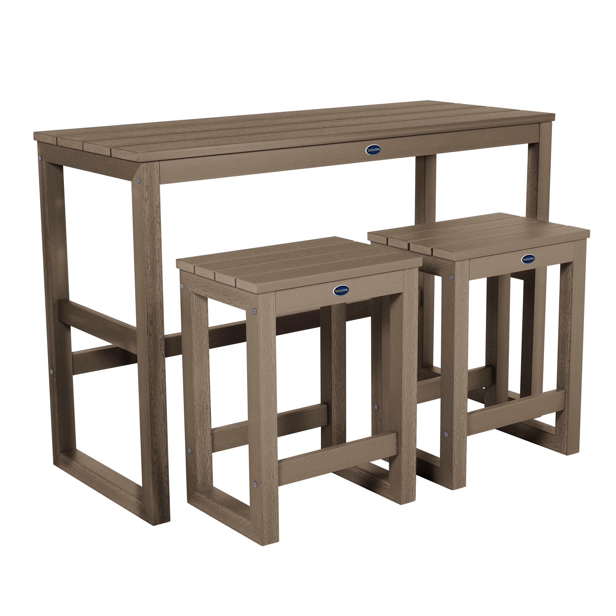 Sequoia Outdoor Granite Hills Counter Height Balcony Set