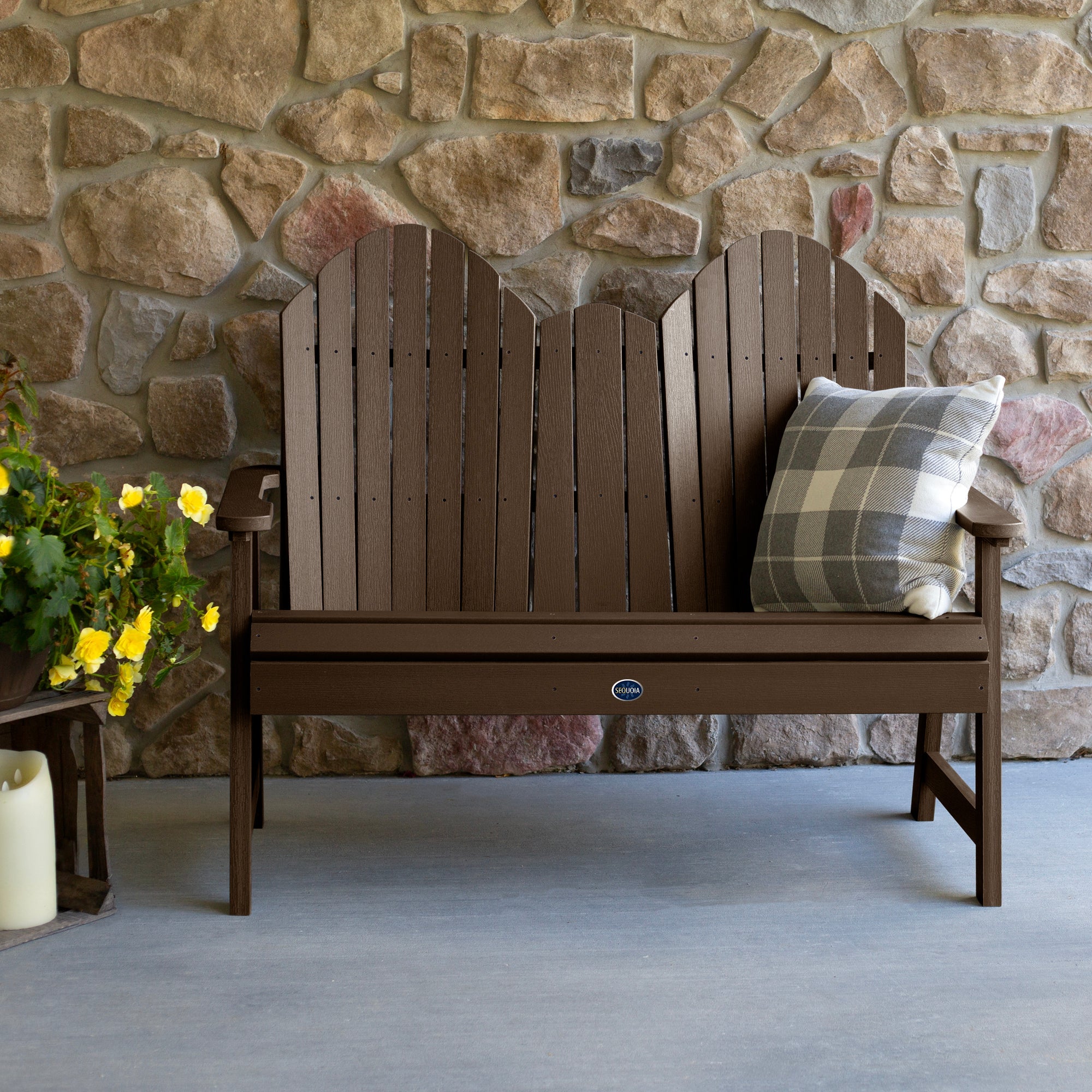 Sequoia Outdoor Lighthouse 4ft Bench