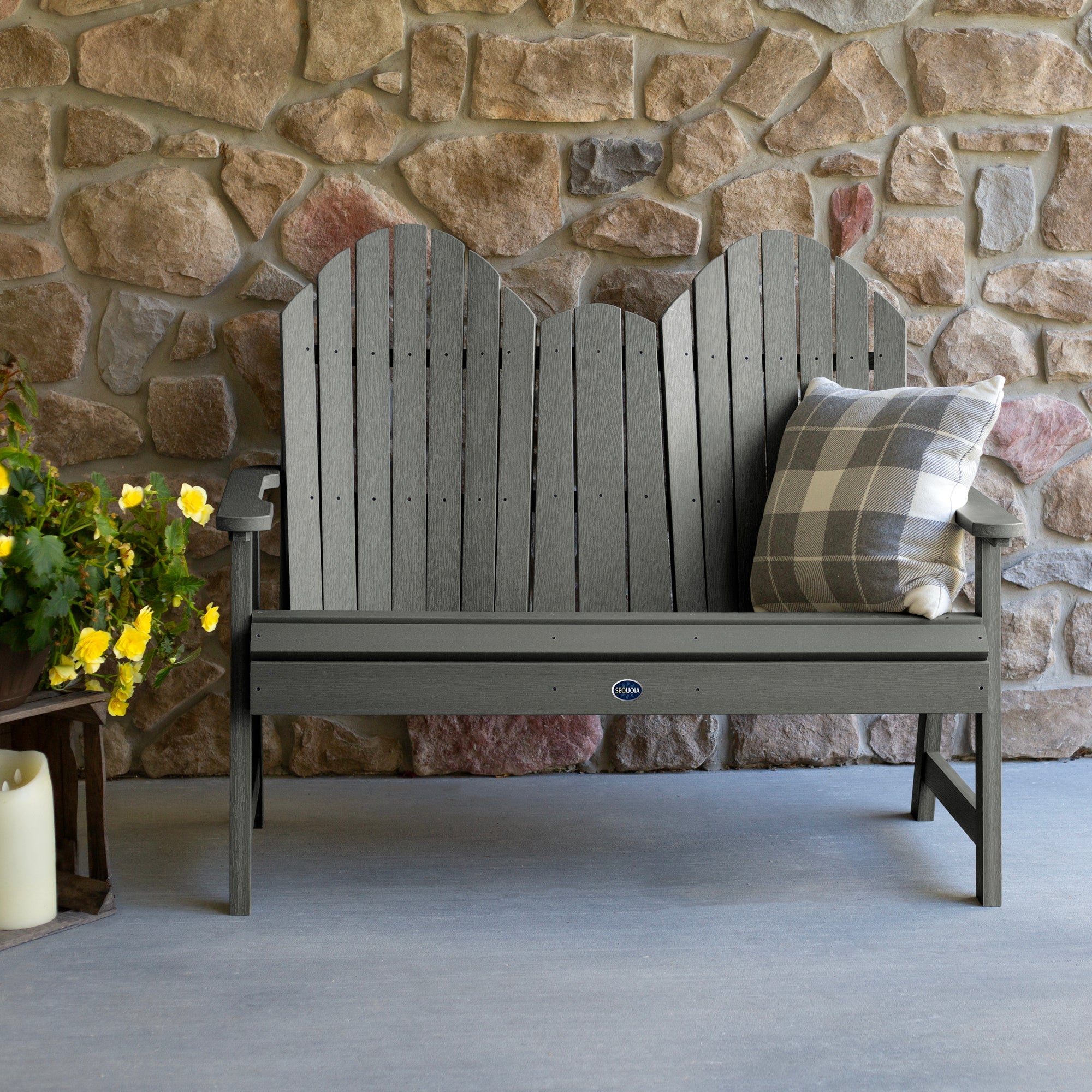 Sequoia Outdoor Lighthouse 4ft Bench
