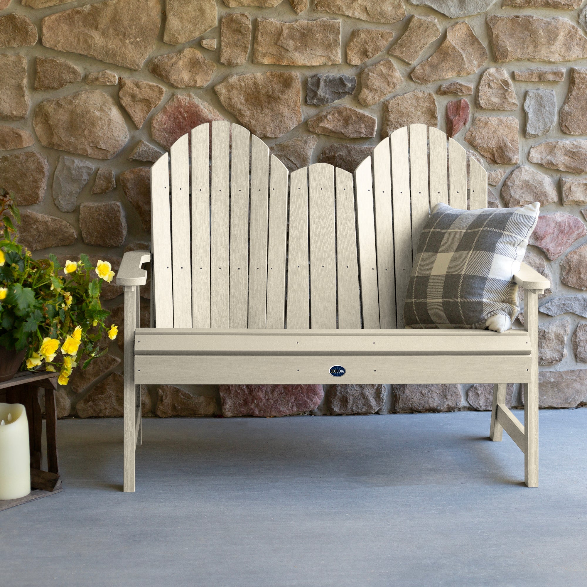 Sequoia Outdoor Lighthouse 4ft Bench
