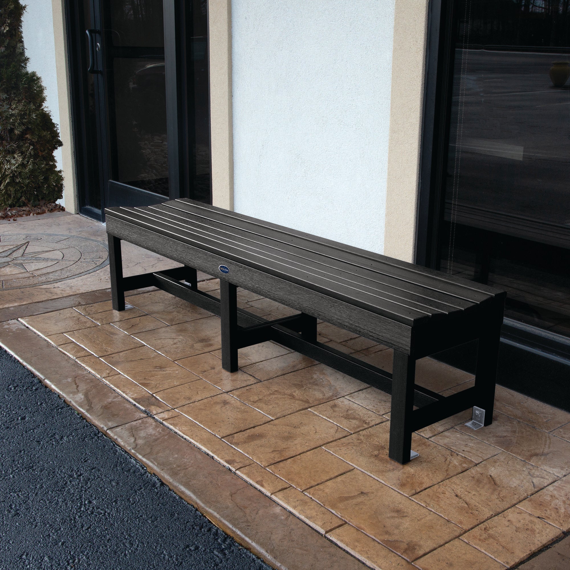 Sequoia Outdoor Blue Ridge 6ft Backless Picnic Bench