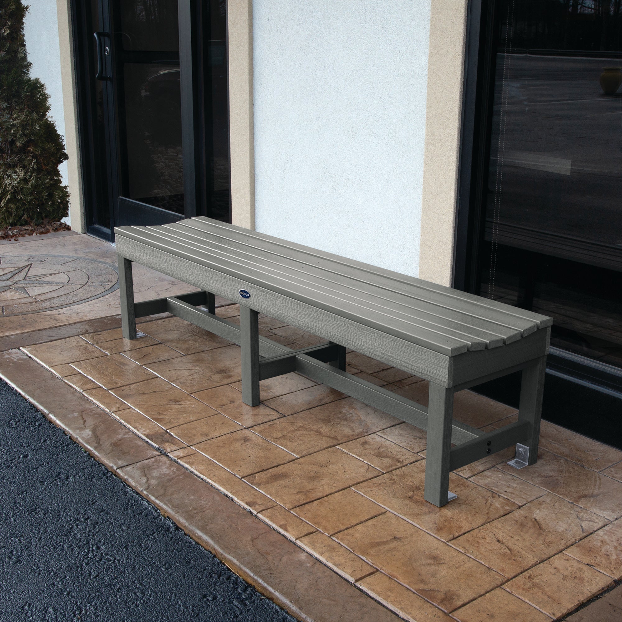 Sequoia Outdoor Blue Ridge 6ft Backless Picnic Bench