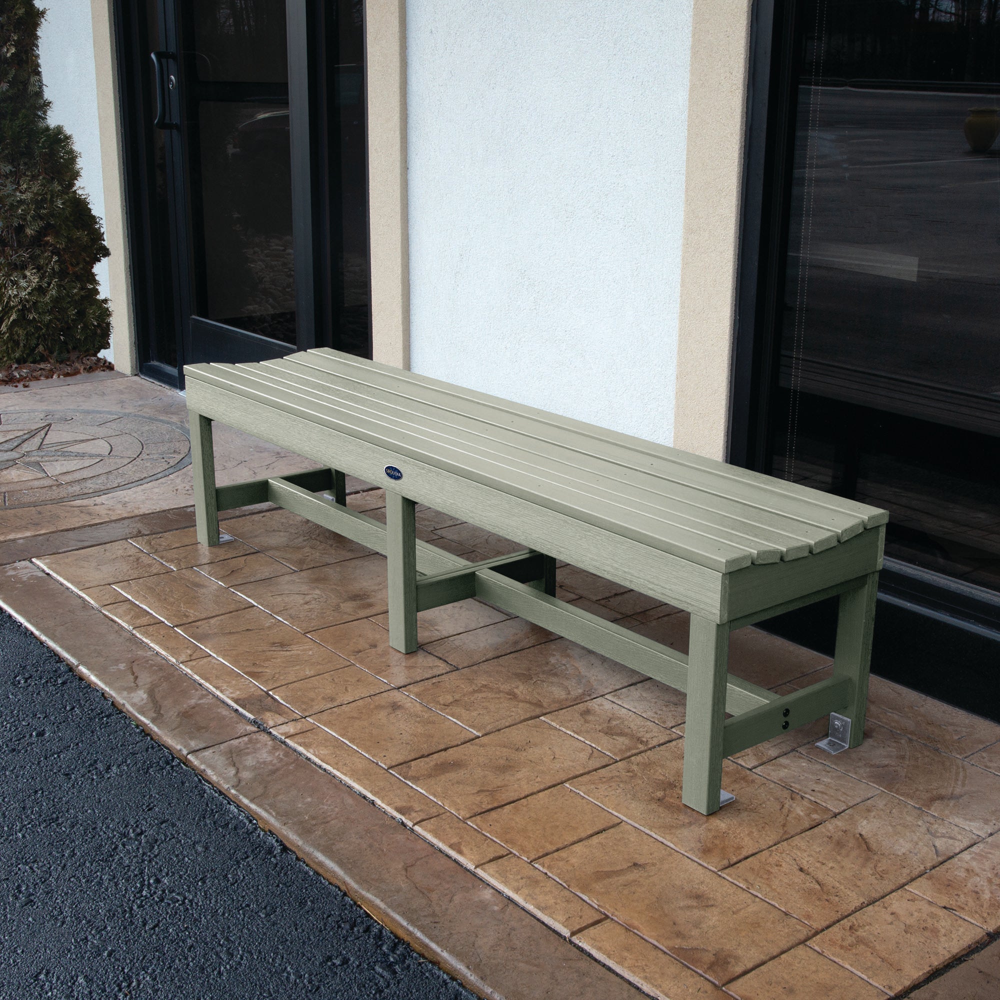 Sequoia Outdoor Blue Ridge 6ft Backless Picnic Bench