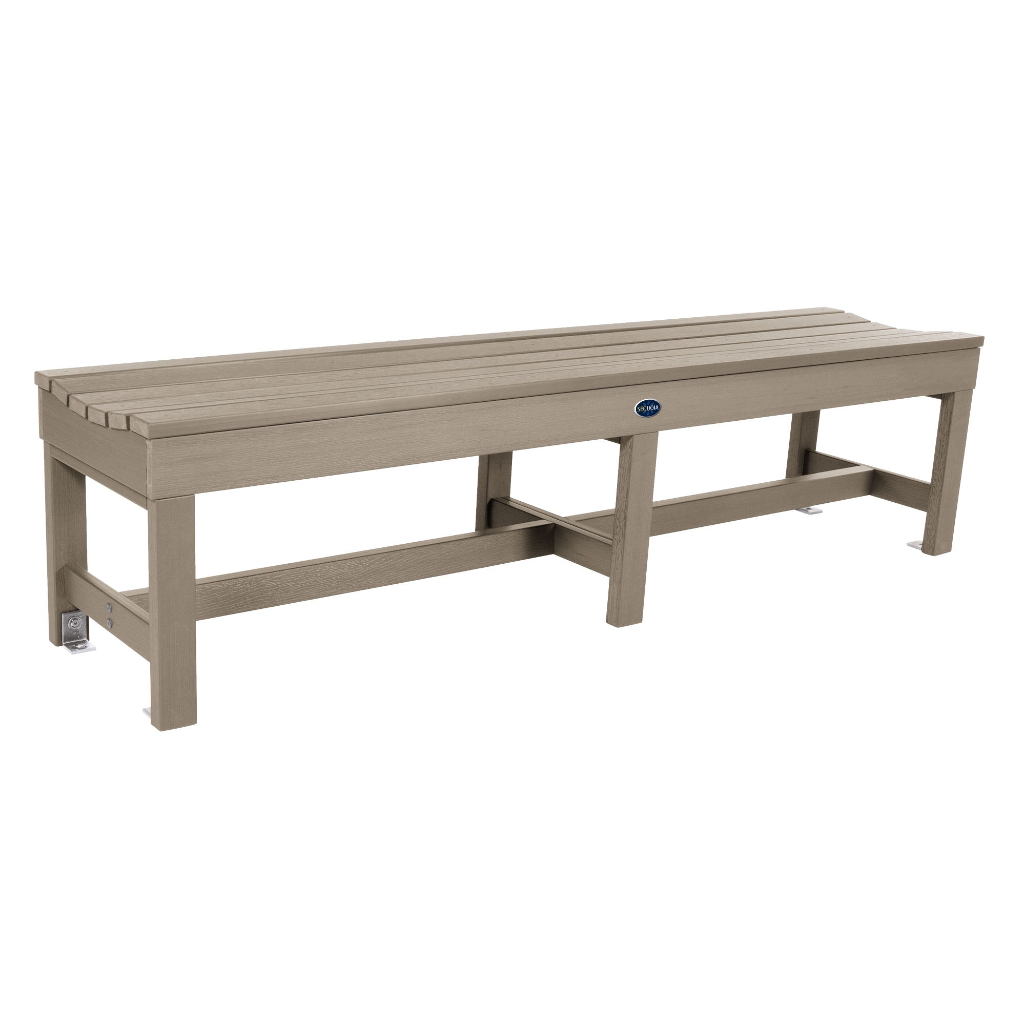 Sequoia Outdoor Blue Ridge 6ft Backless Picnic Bench