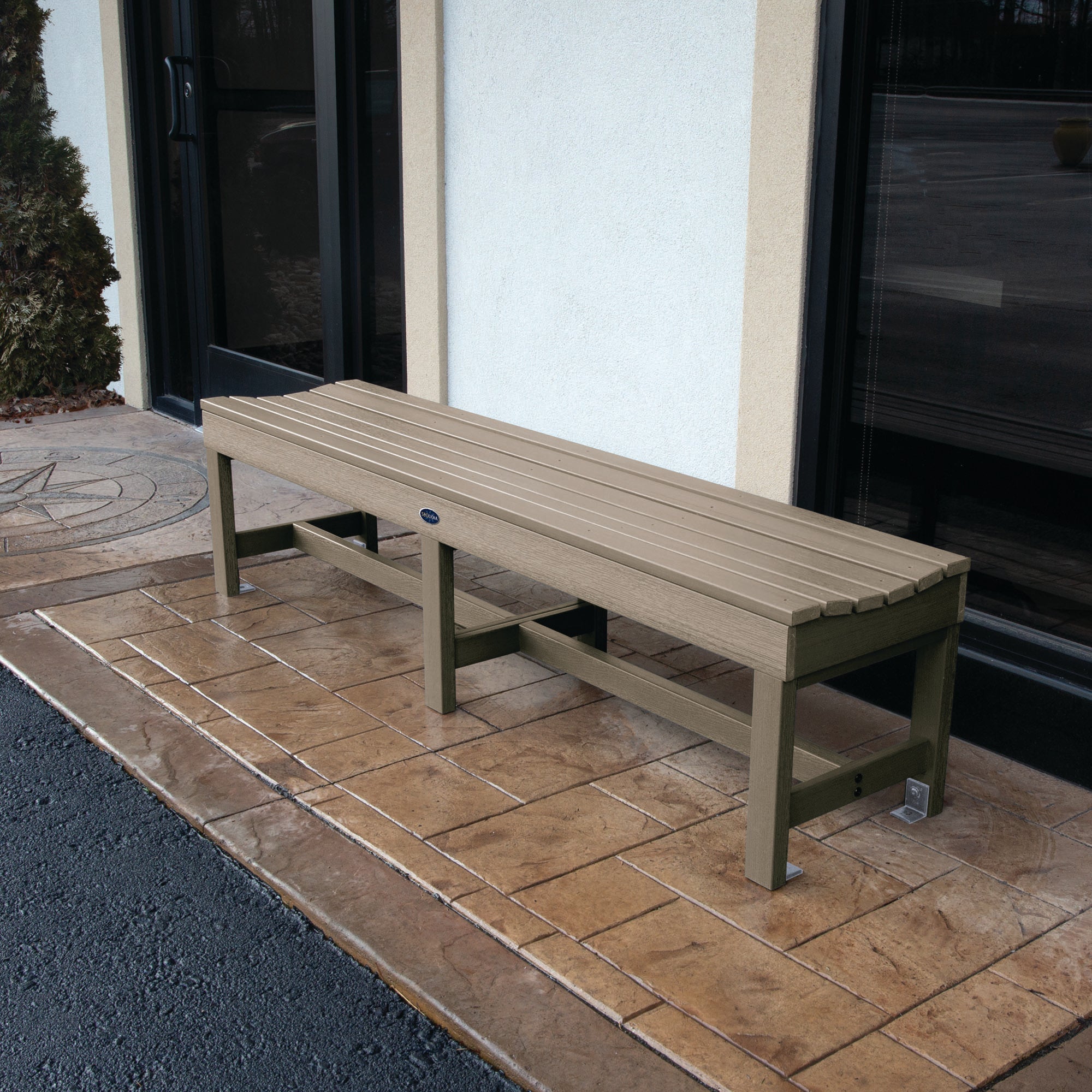 Sequoia Outdoor Blue Ridge 6ft Backless Picnic Bench