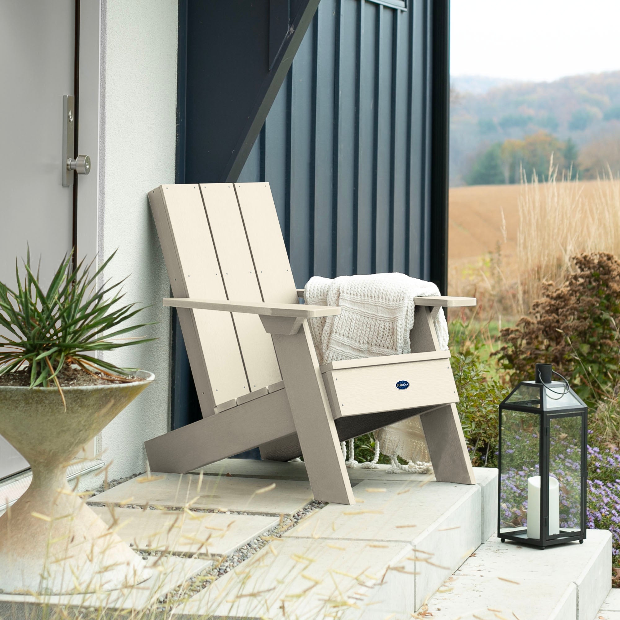 Sequoia Outdoor Granite Hills Modern Adirondack Chair