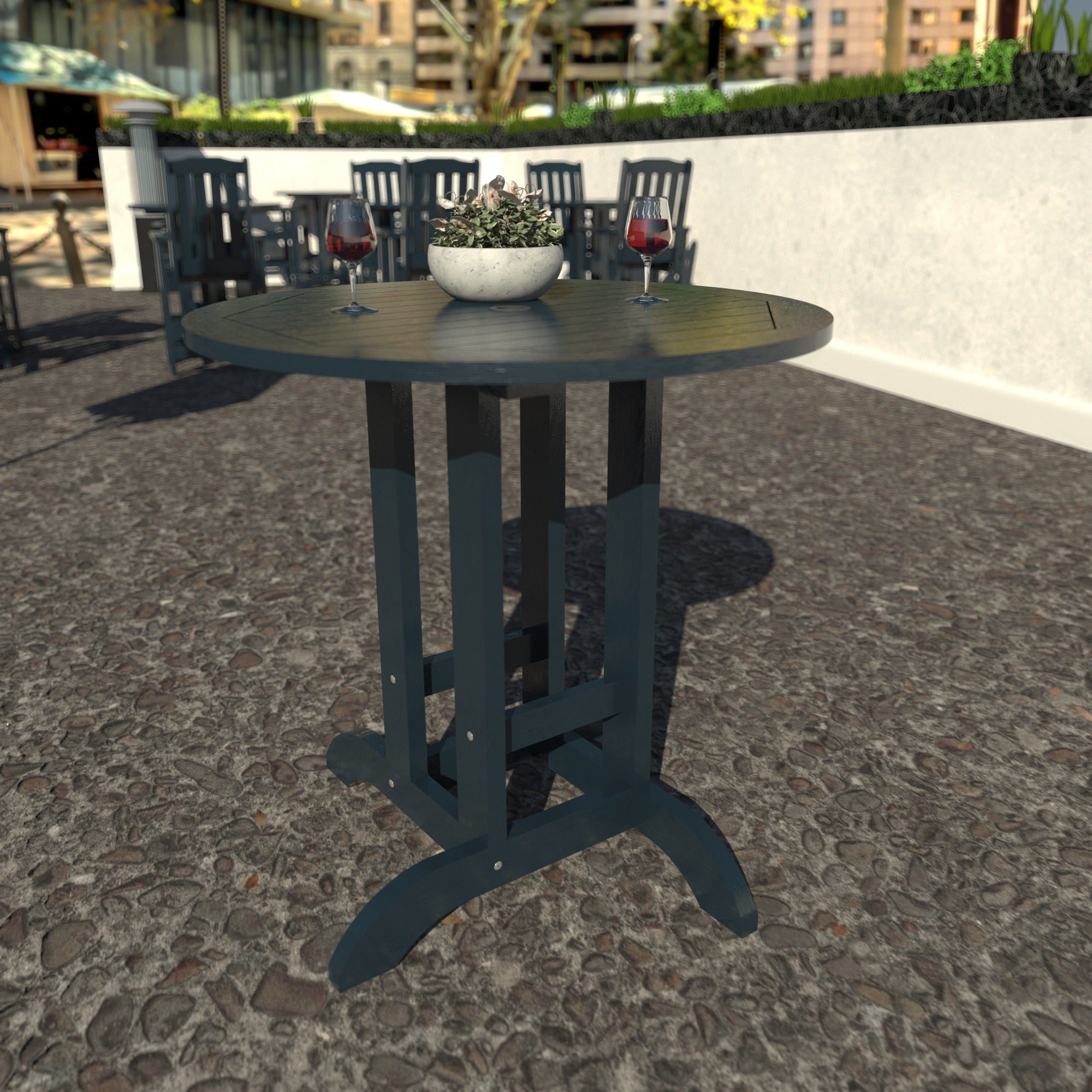 Sequoia Outdoor Homestead 36in Diameter Counter Height Dining Table