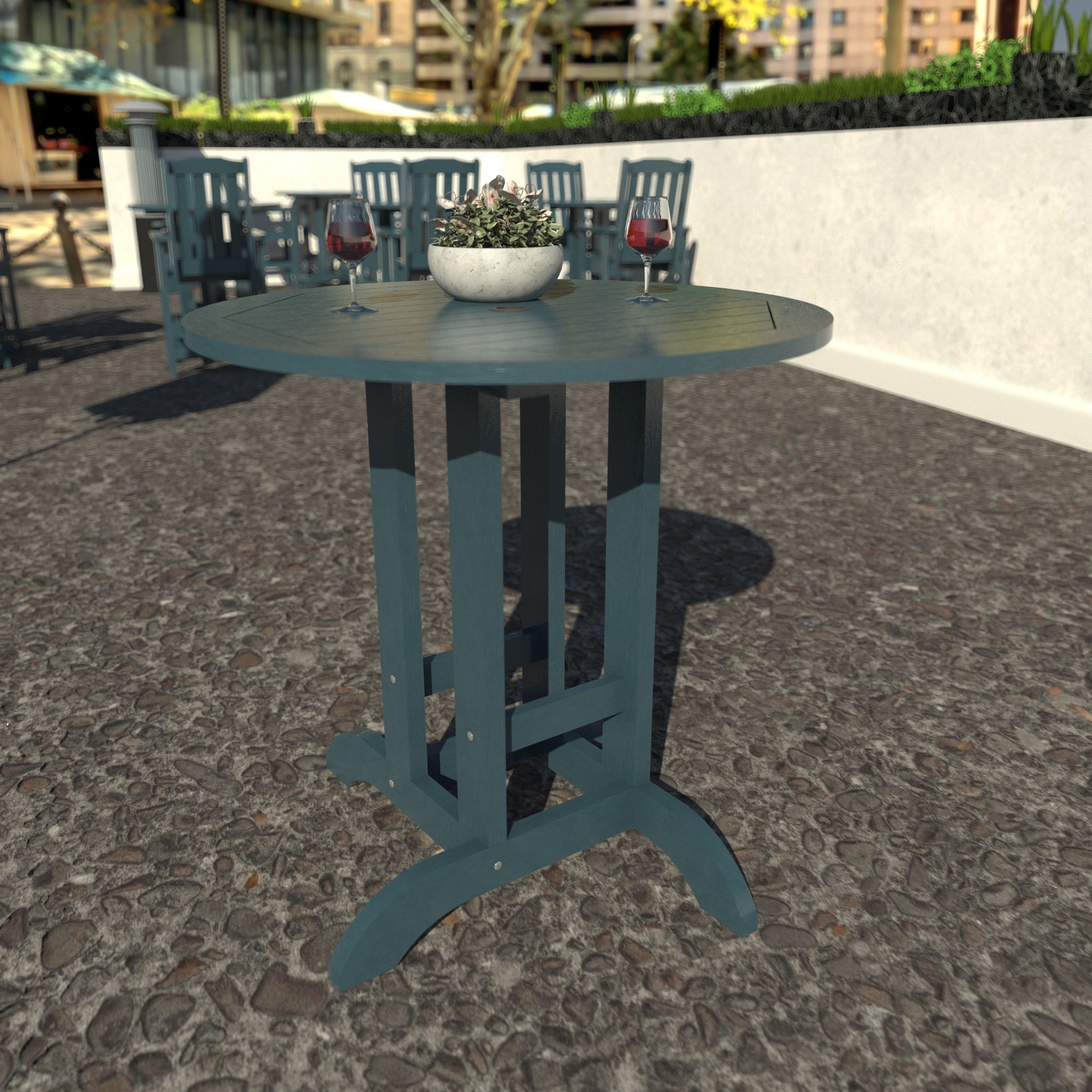 Sequoia Outdoor Homestead 36in Diameter Counter Height Dining Table