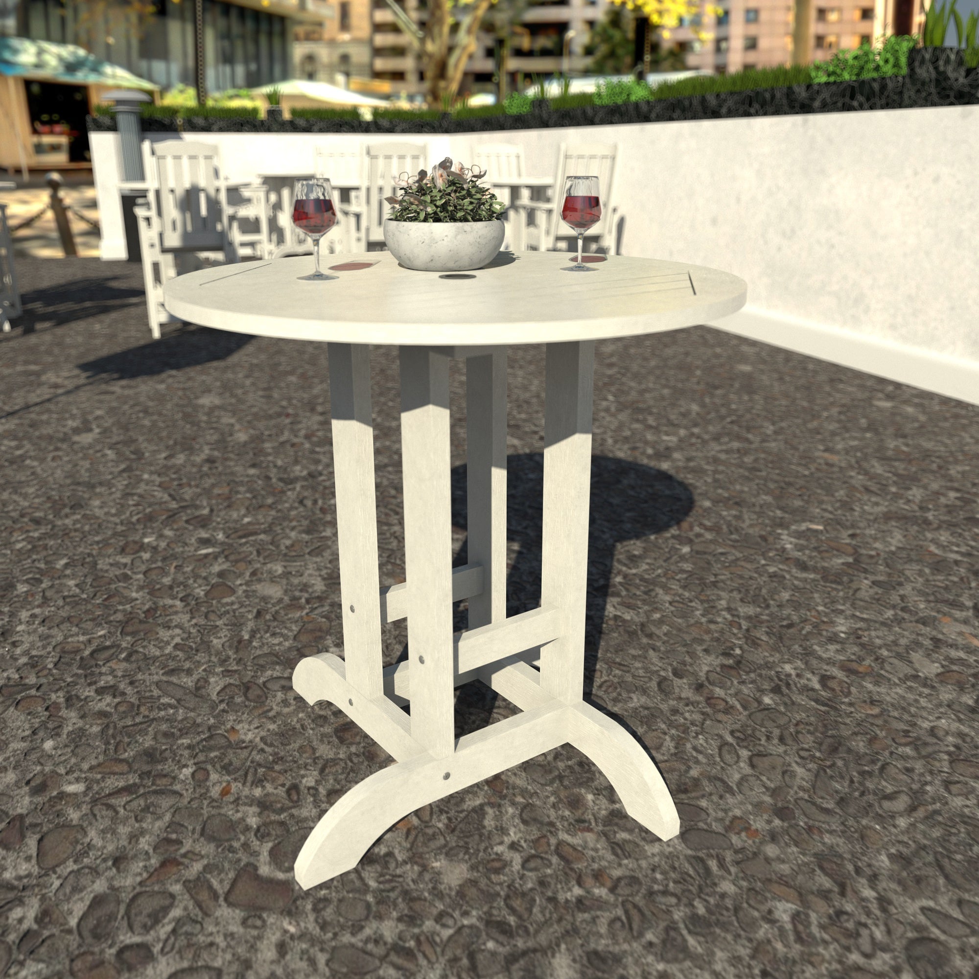 Sequoia Outdoor Homestead 36in Diameter Counter Height Dining Table