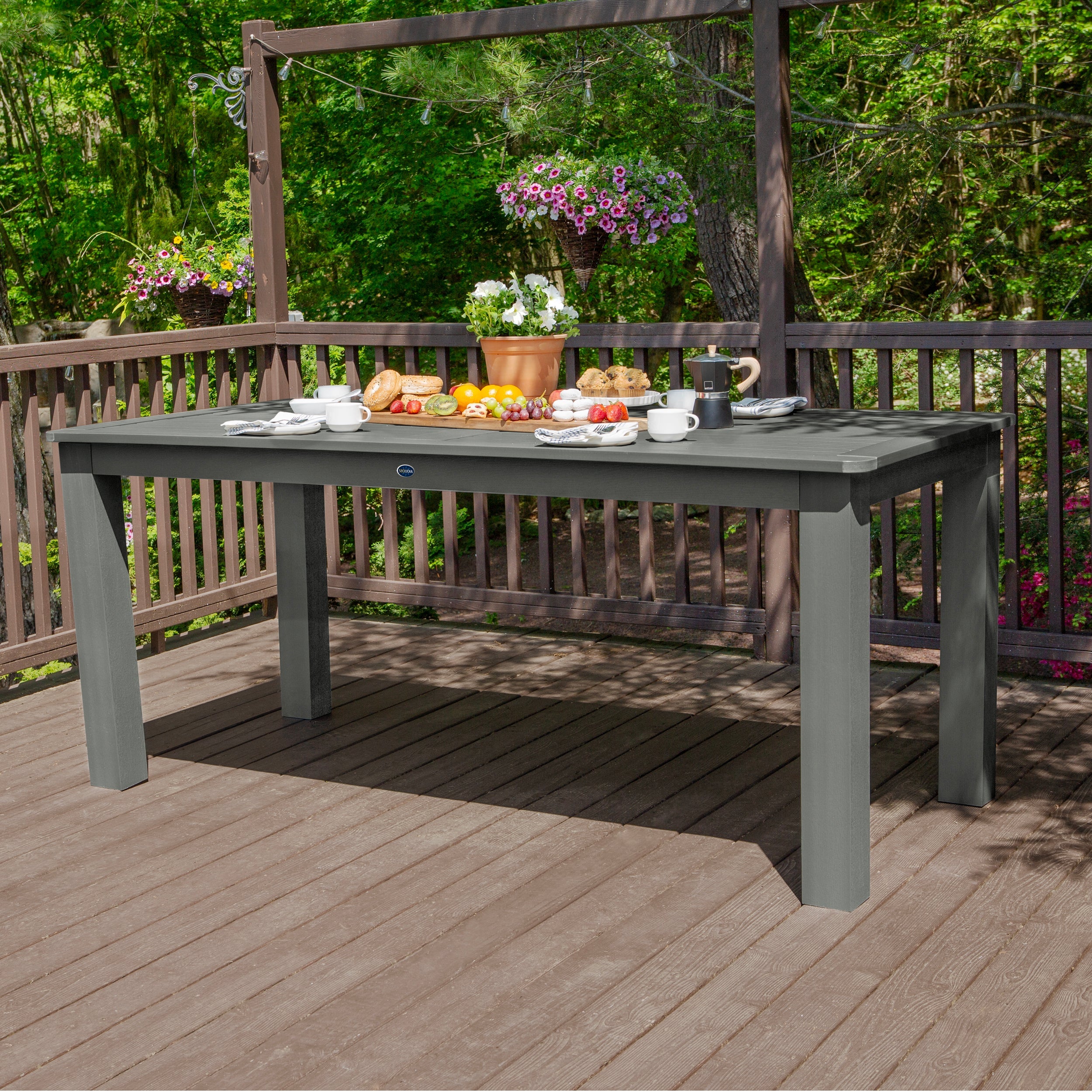 Sequoia Outdoor Homestead Rectangular 42in x 84in Counter Height Dining Table