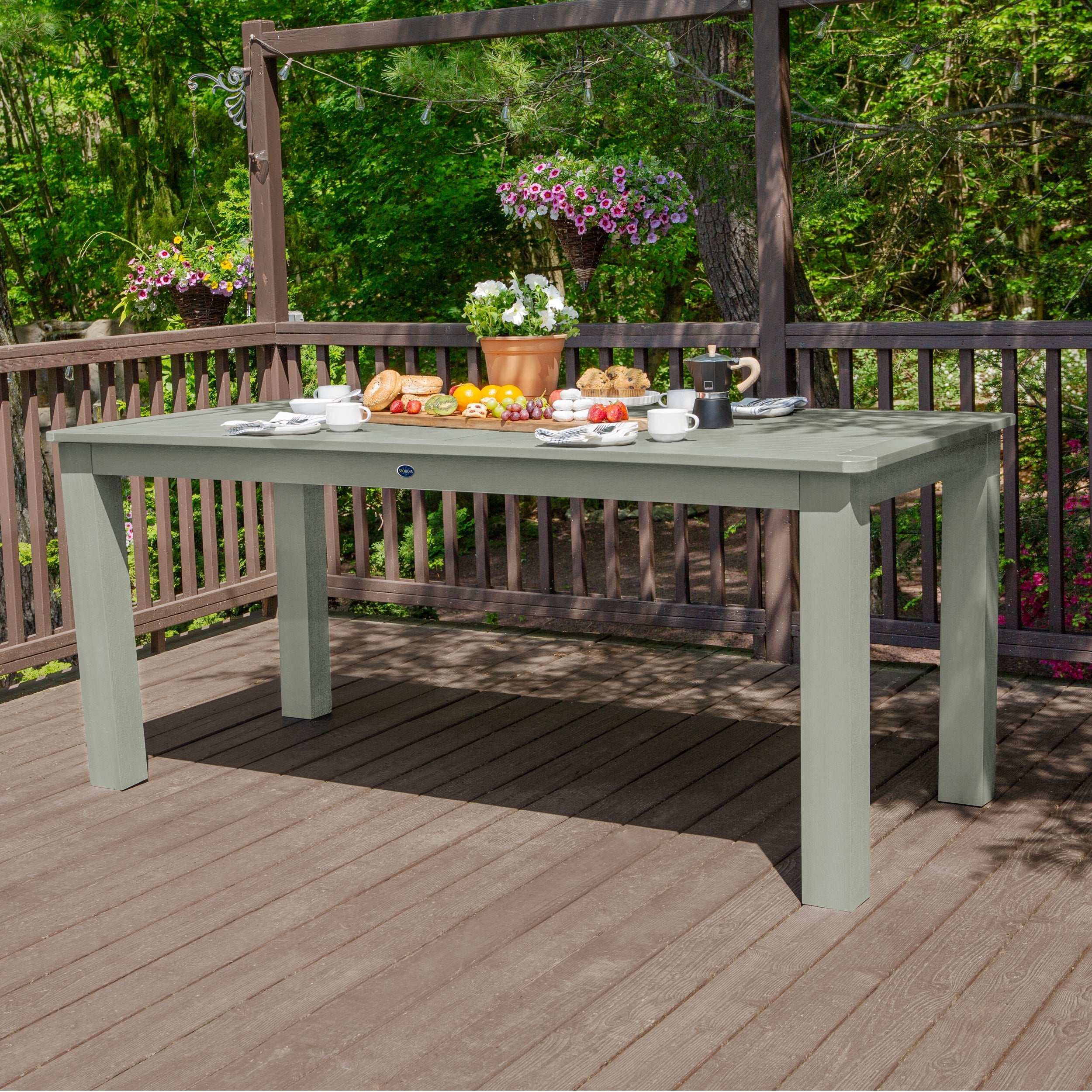 Sequoia Outdoor Homestead Rectangular 42in x 84in Counter Height Dining Table