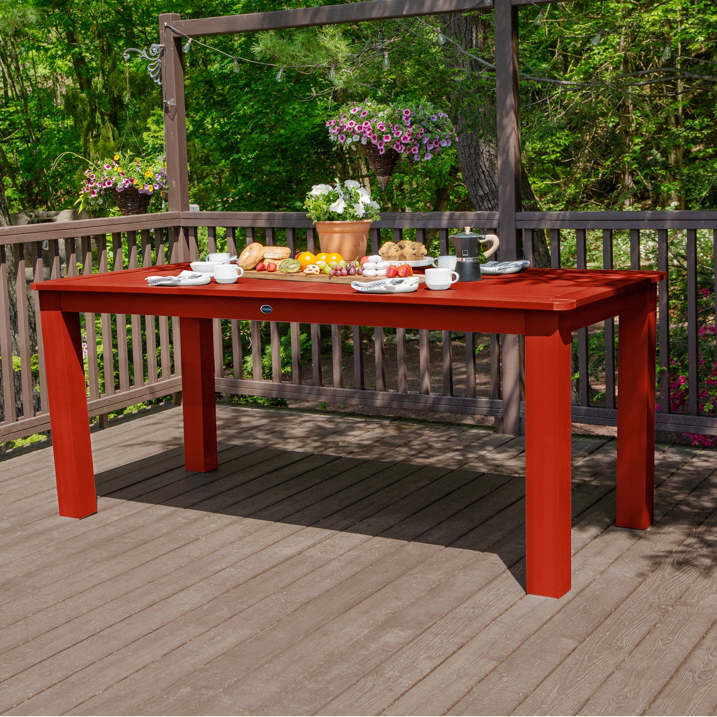 Sequoia Outdoor Homestead Rectangular 42in x 84in Counter Height Dining Table