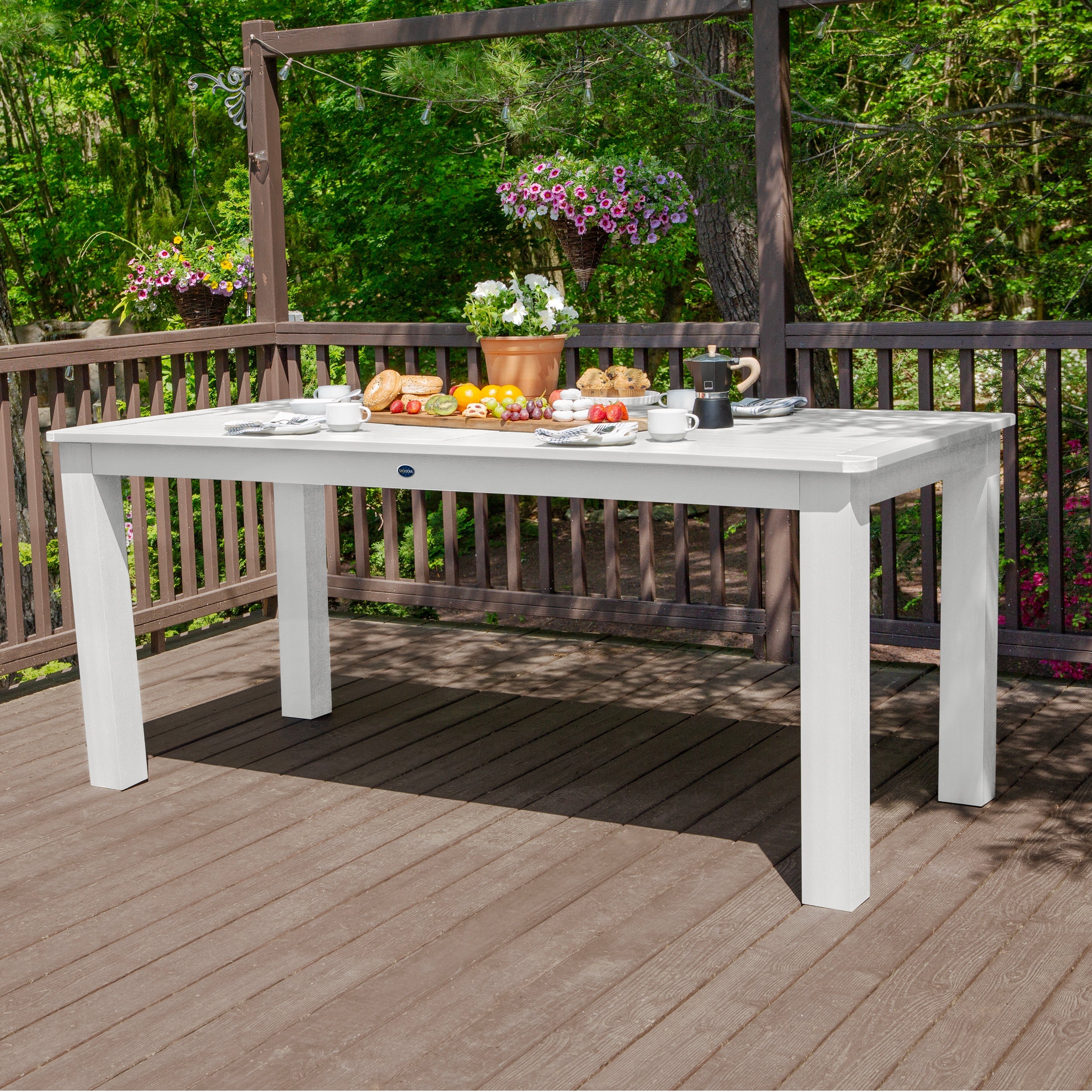 Sequoia Outdoor Homestead Rectangular 42in x 84in Counter Height Dining Table