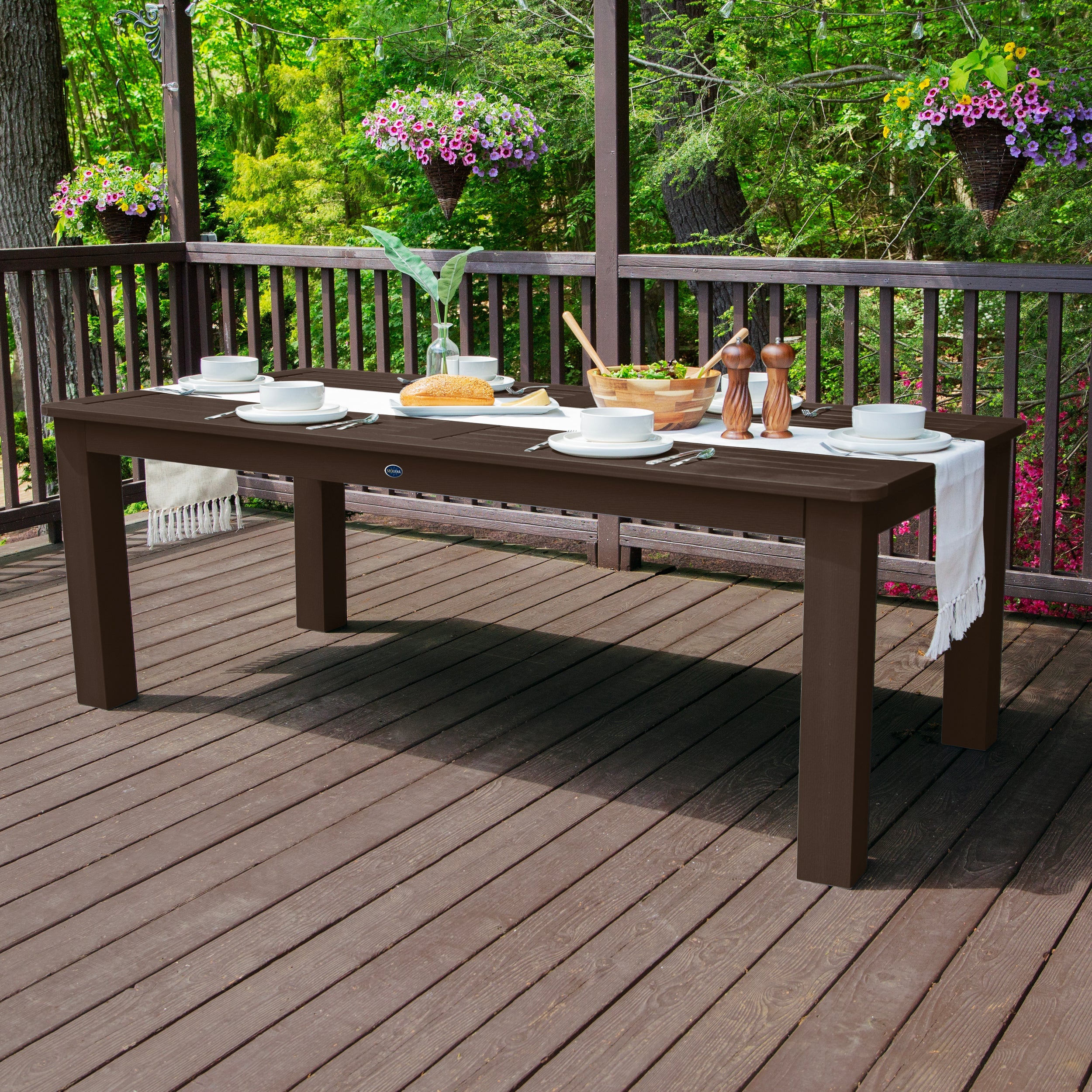 Sequoia Outdoor Homestead Rectangular 42in x 84in Dining Table
