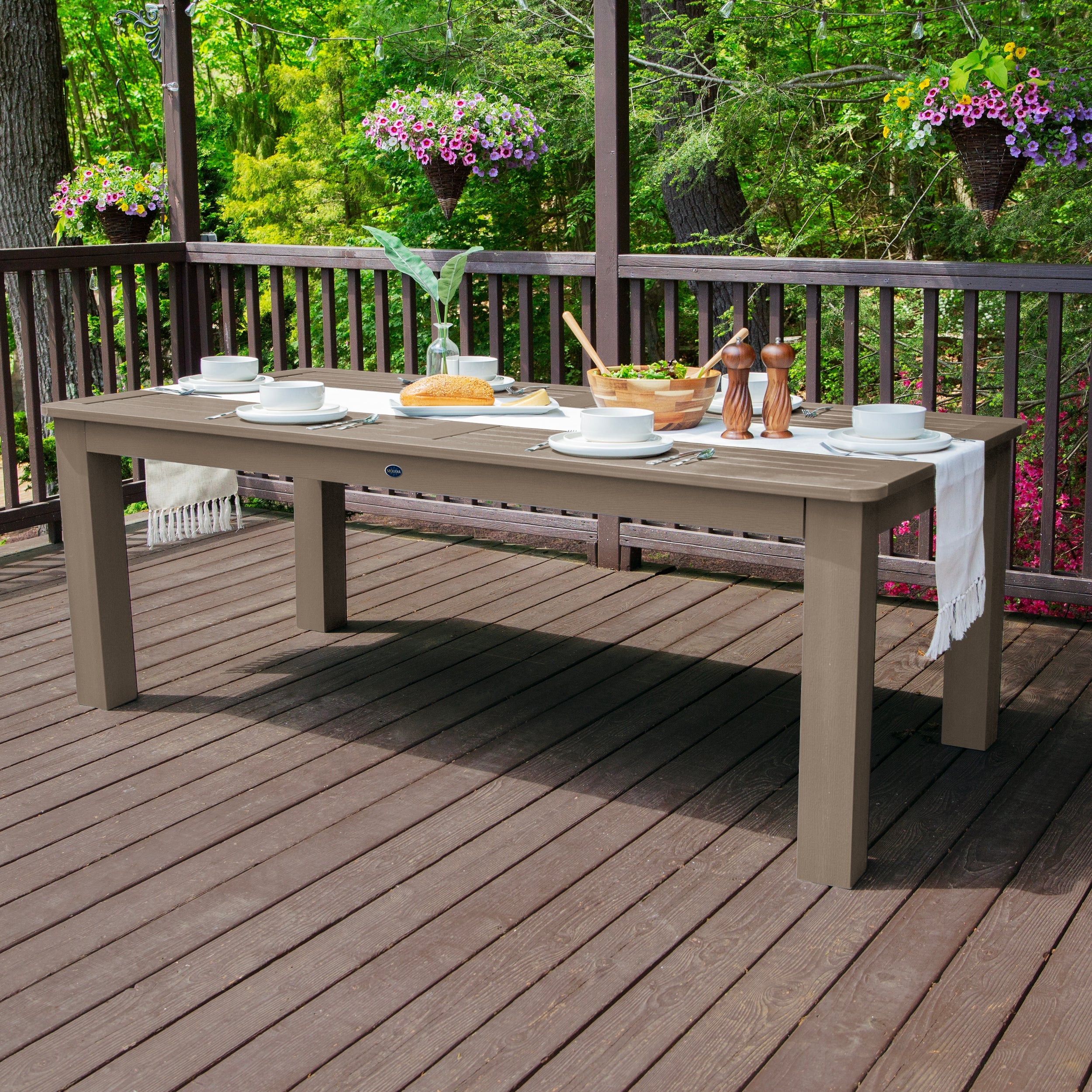 Sequoia Outdoor Homestead Rectangular 42in x 84in Dining Table