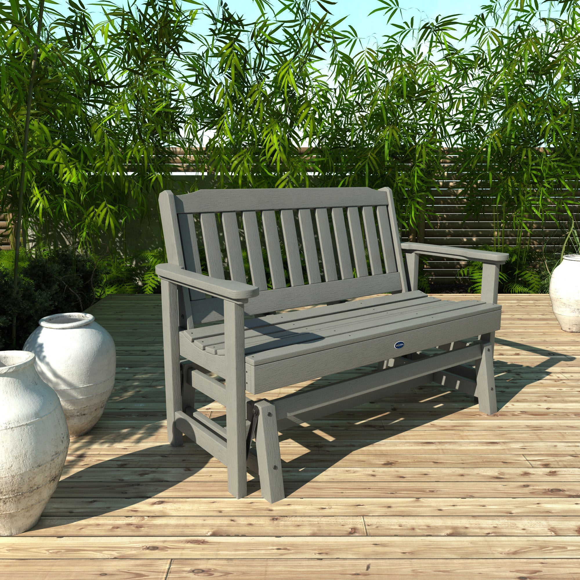Sequoia Outdoor Blue Ridge 4ft Garden Gliding Bench