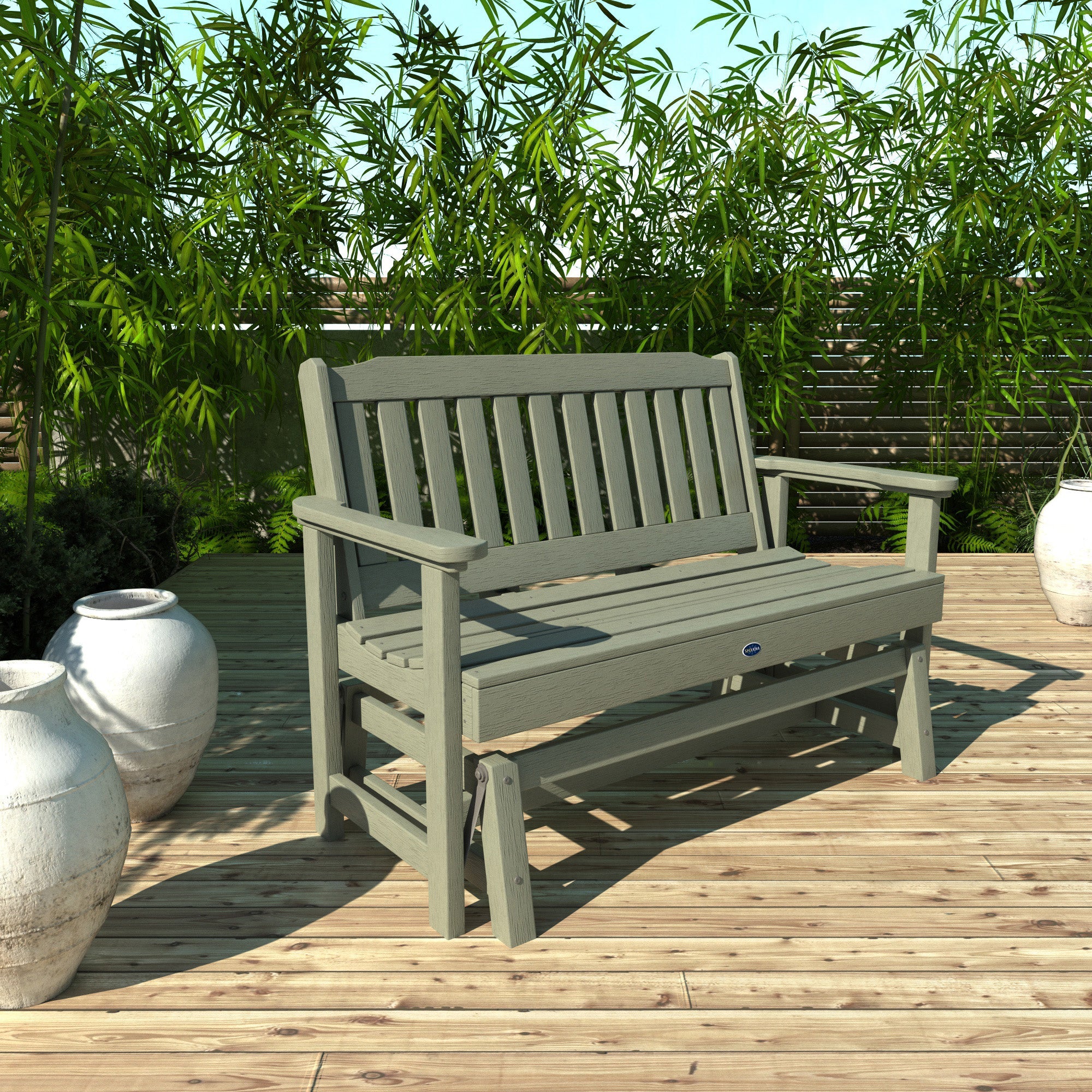 Sequoia Outdoor Blue Ridge 4ft Garden Gliding Bench
