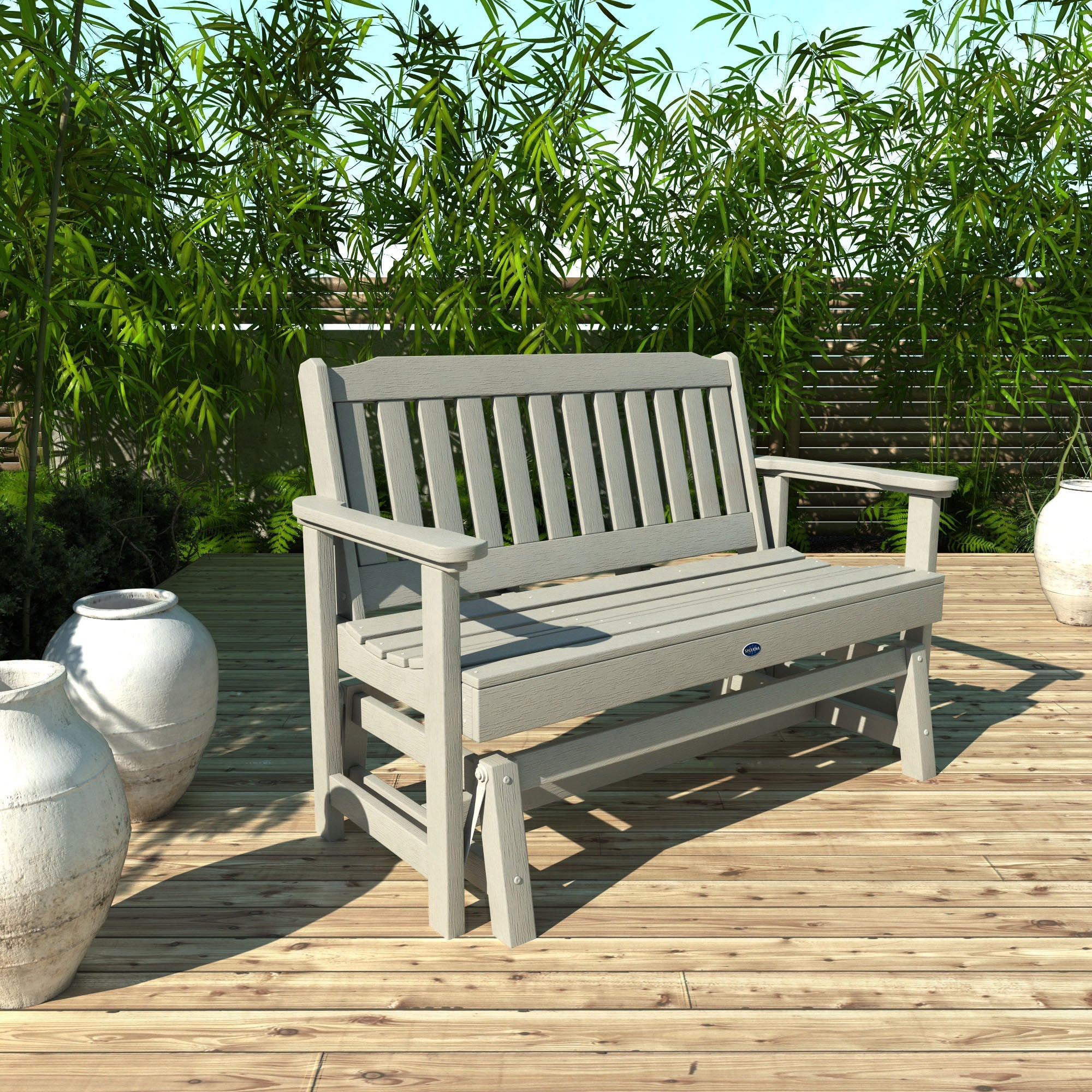 Sequoia Outdoor Blue Ridge 4ft Garden Gliding Bench