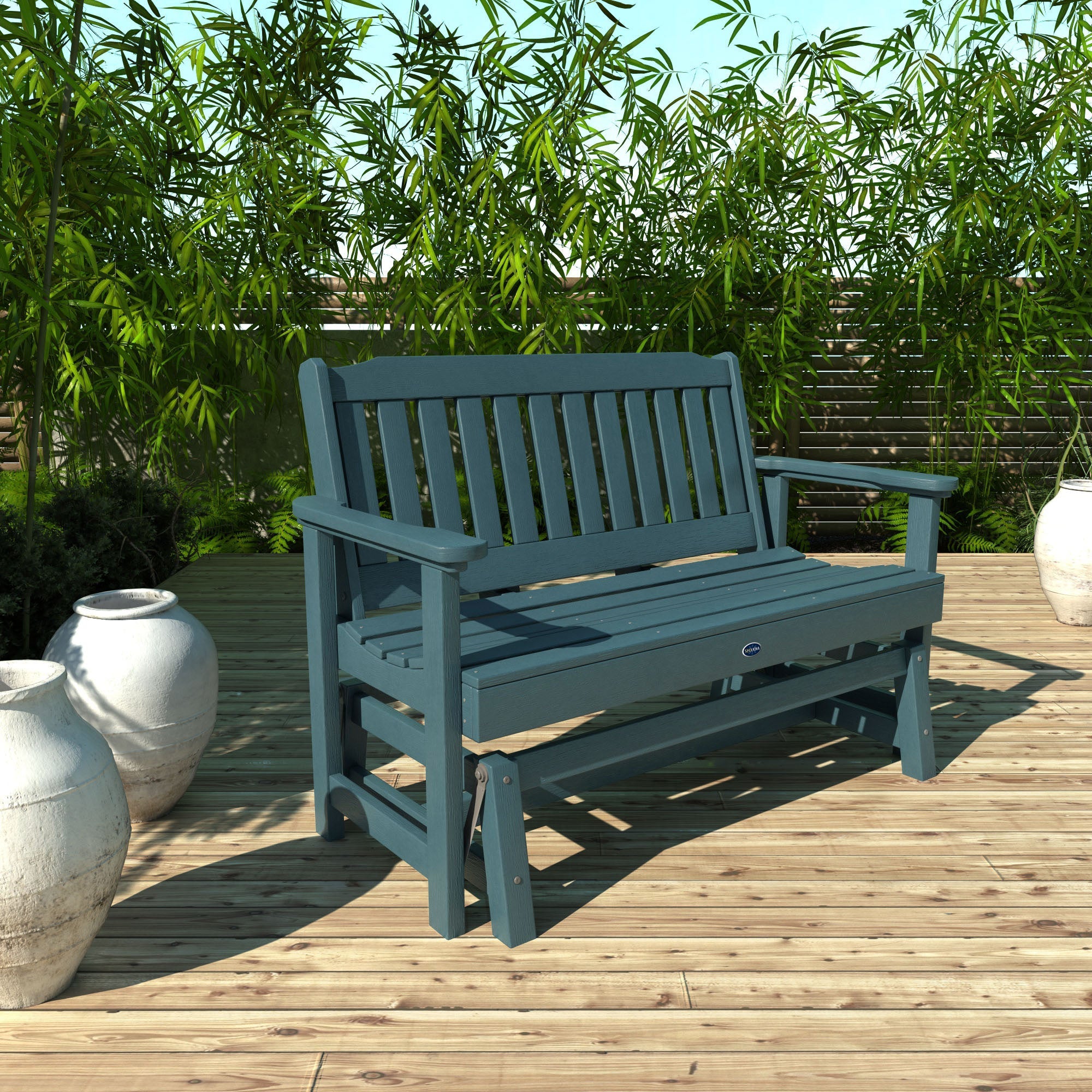 Sequoia Outdoor Blue Ridge 4ft Garden Gliding Bench