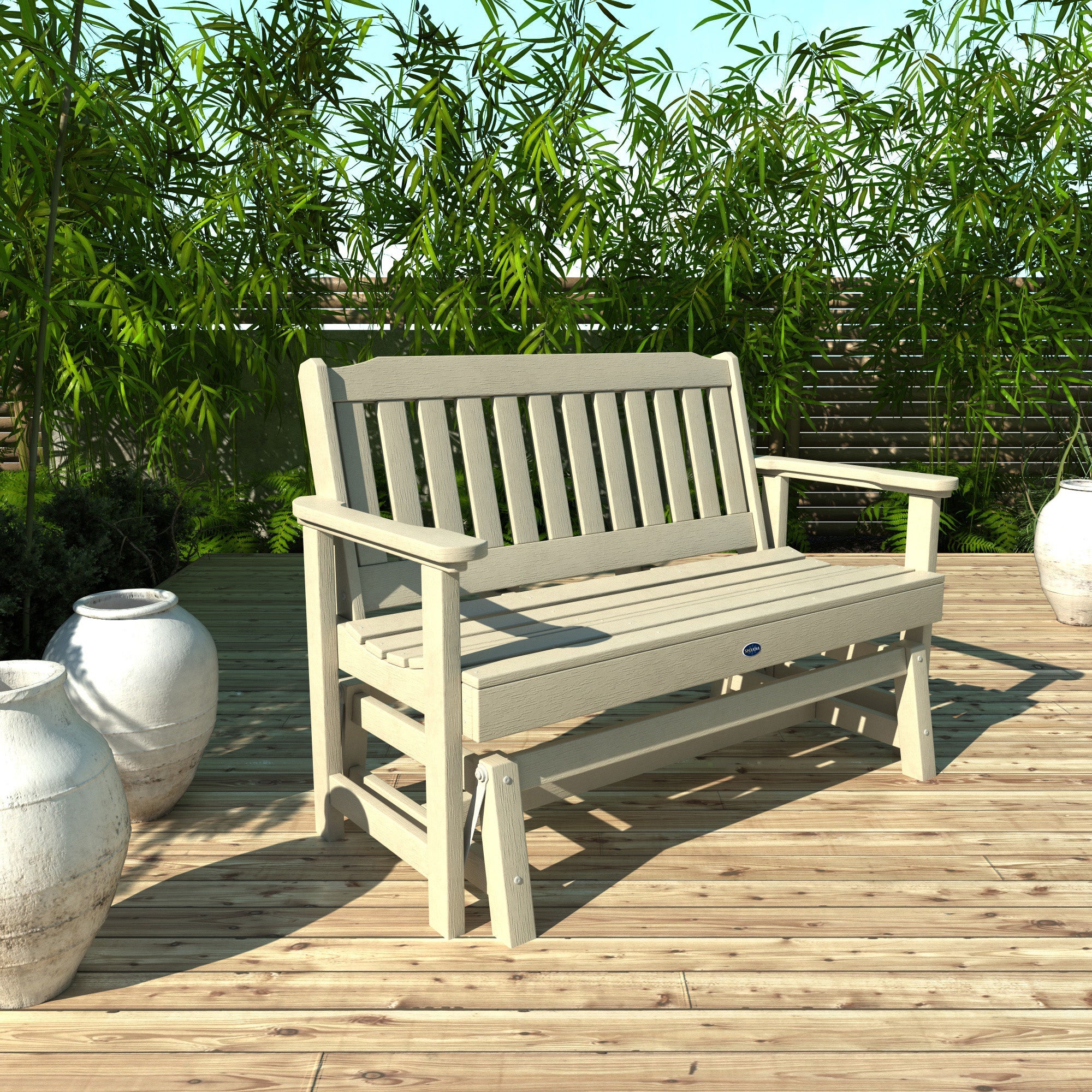 Sequoia Outdoor Blue Ridge 4ft Garden Gliding Bench