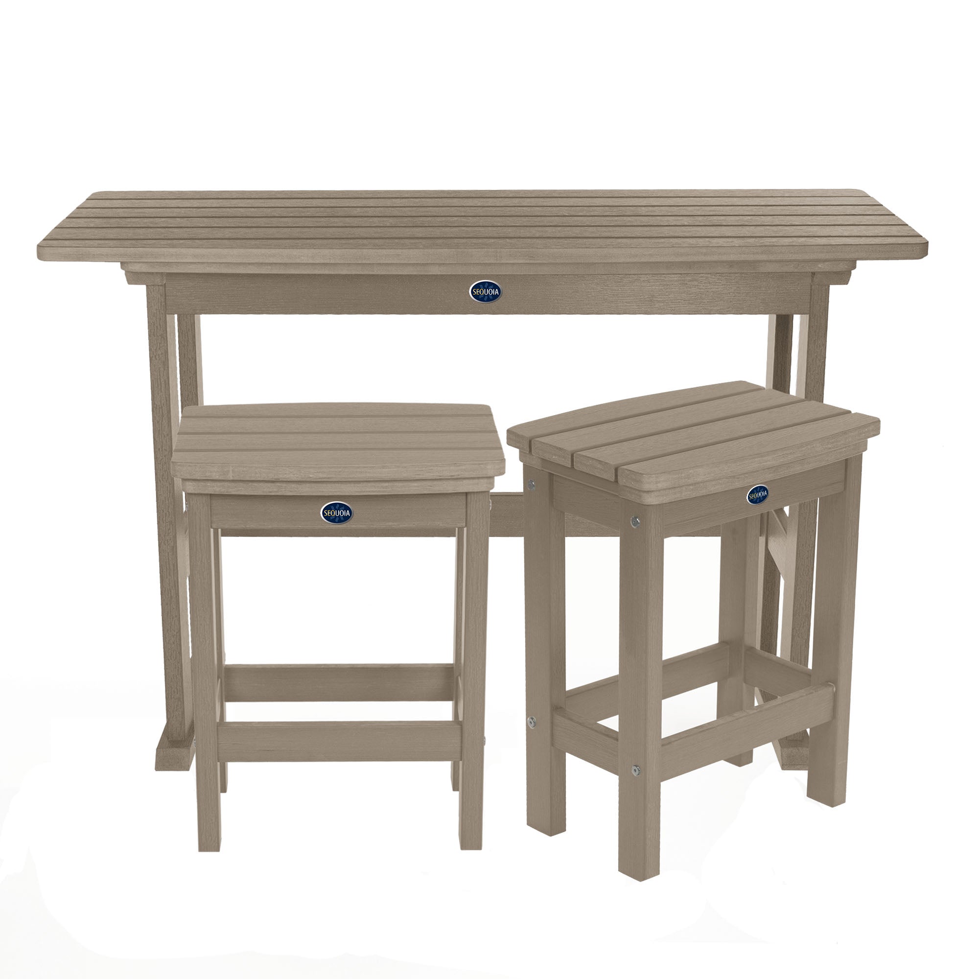 Sequoia Outdoor Blue Ridge 3-Piece Counter Height Balcony Set