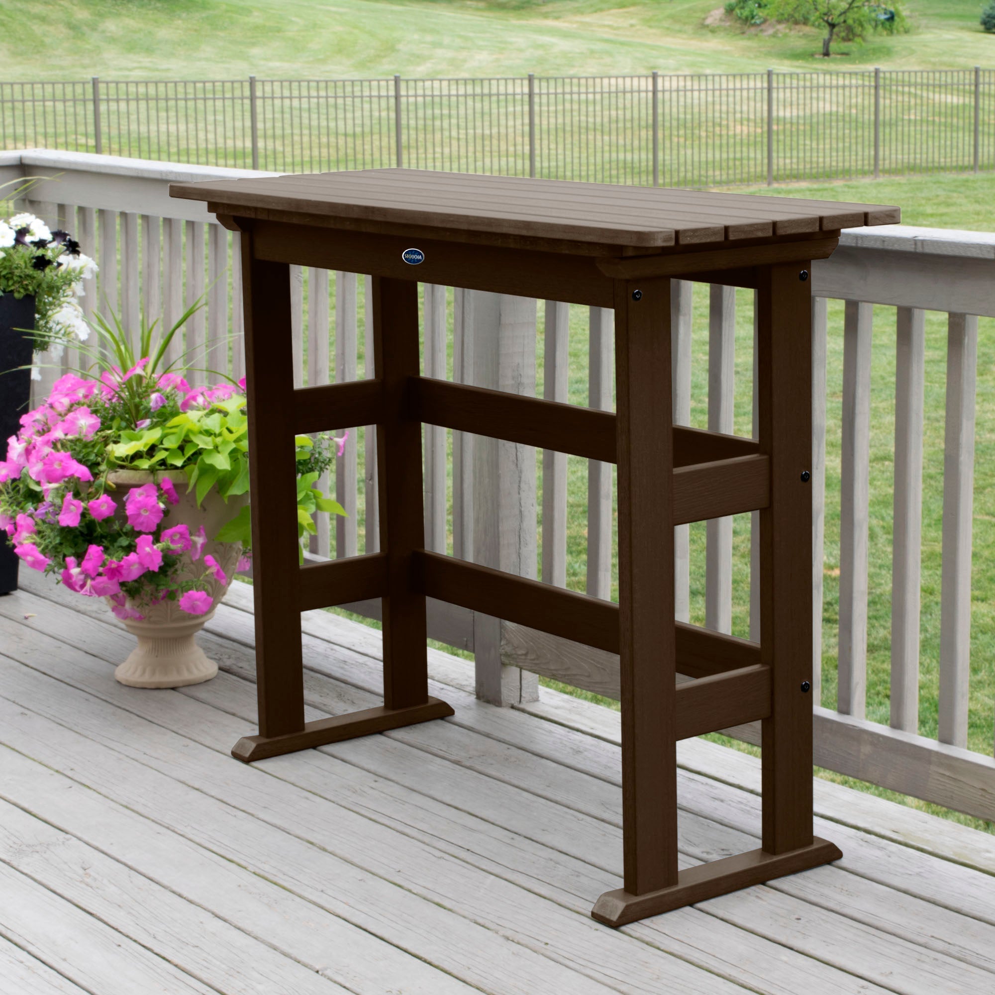 Sequoia Outdoor Blue Ridge Bar Height Balcony Table