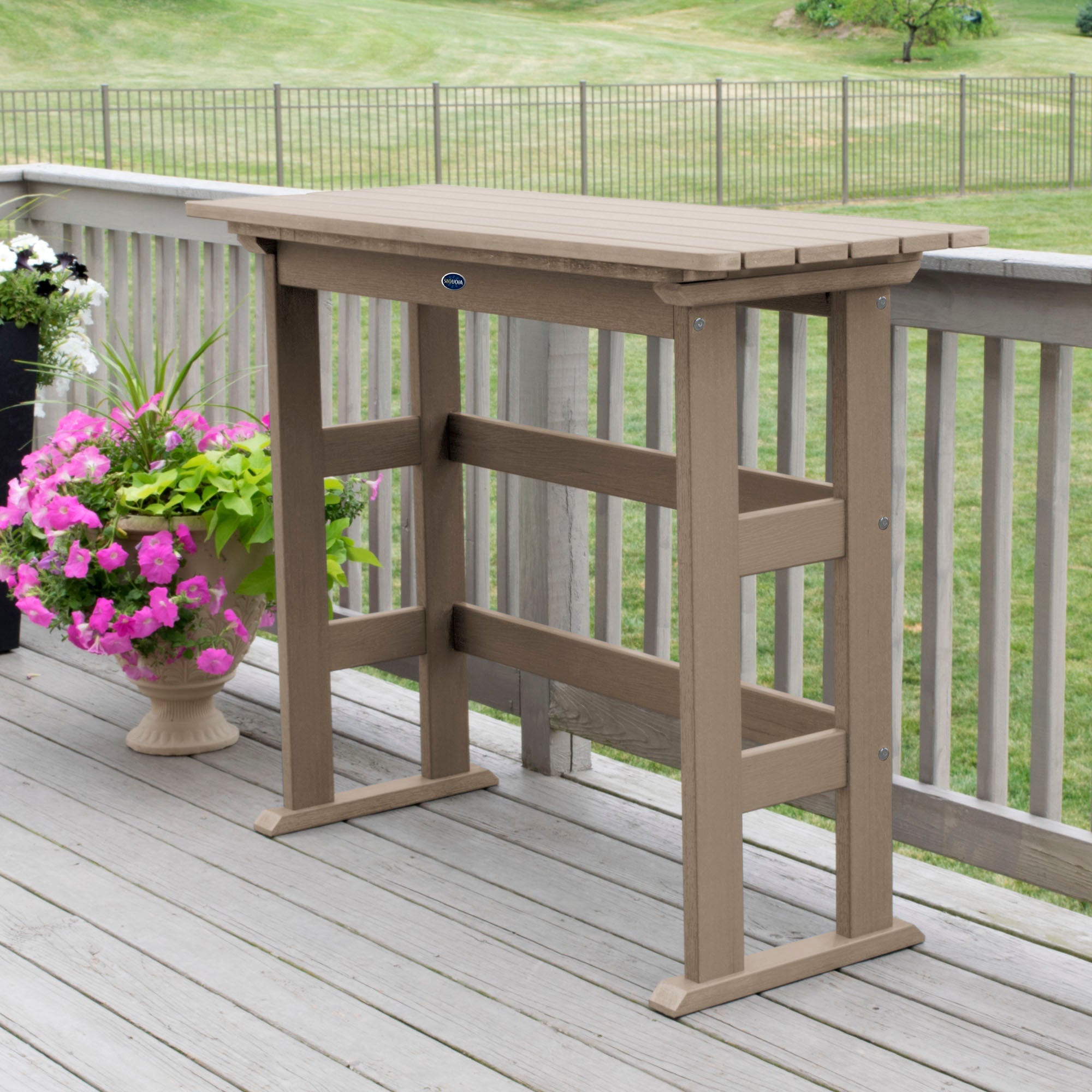Sequoia Outdoor Blue Ridge Bar Height Balcony Table
