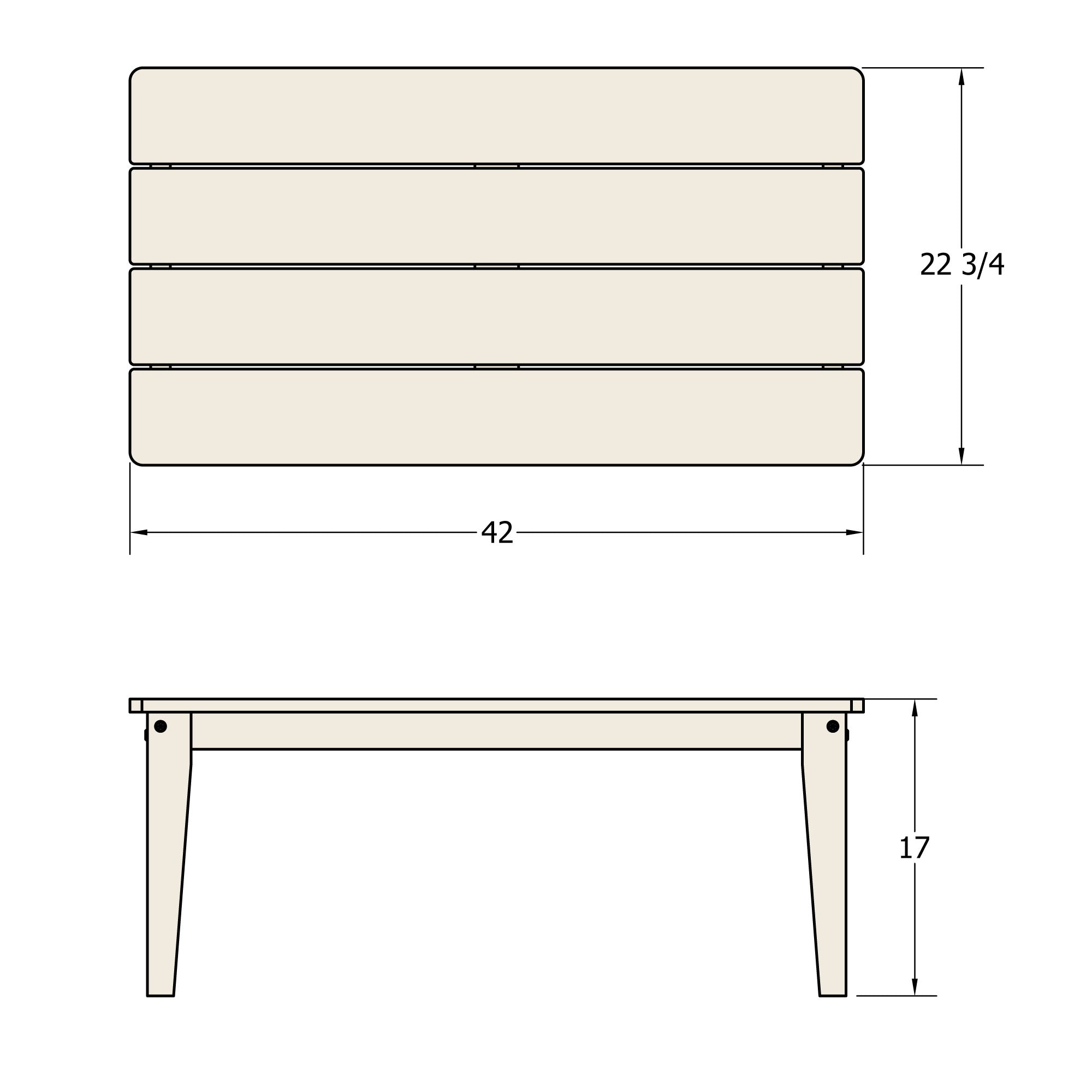 Sequoia Outdoor Sunrise Coast Conversation Table