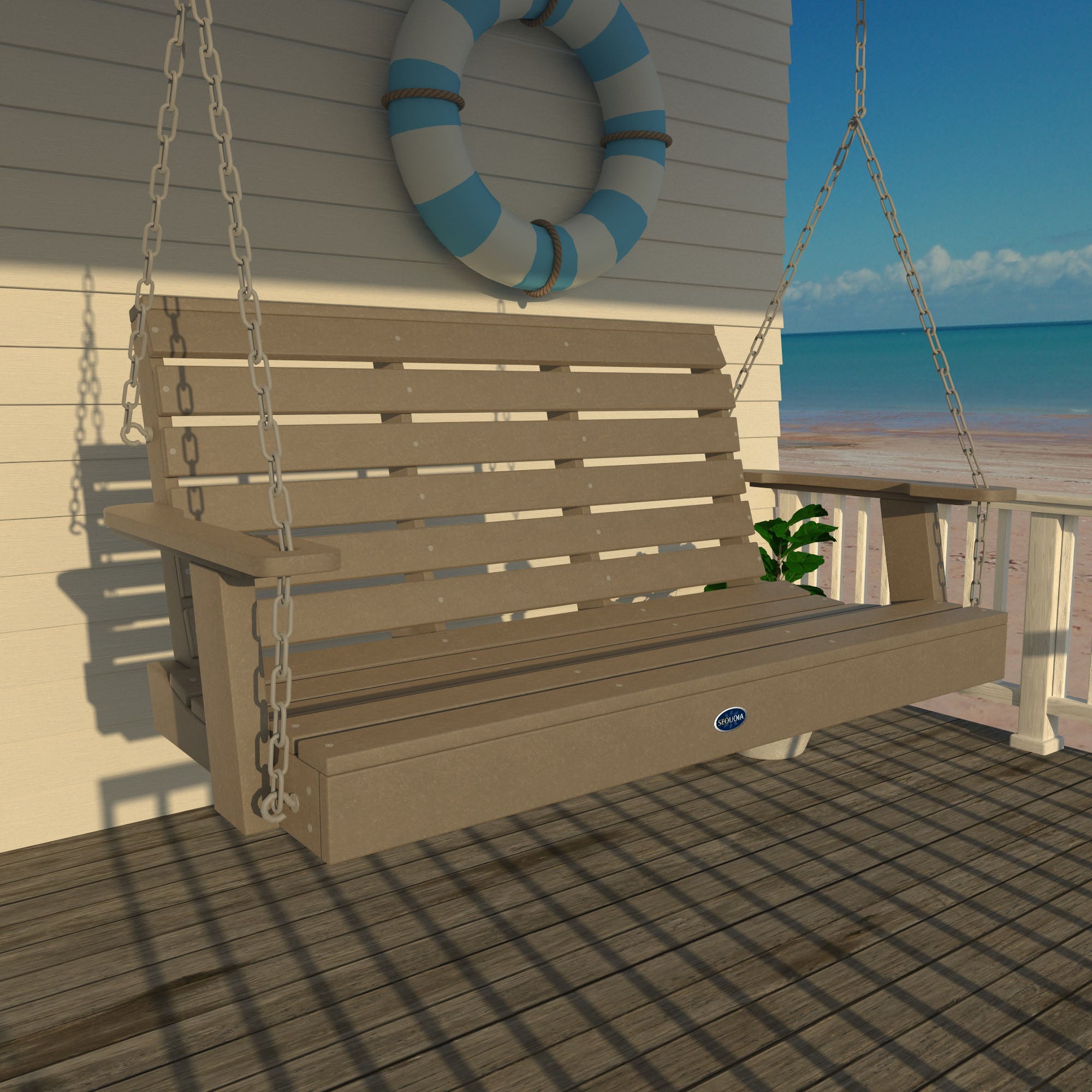 Sequoia Outdoor Sunrise Coast 4ft Porch Swing