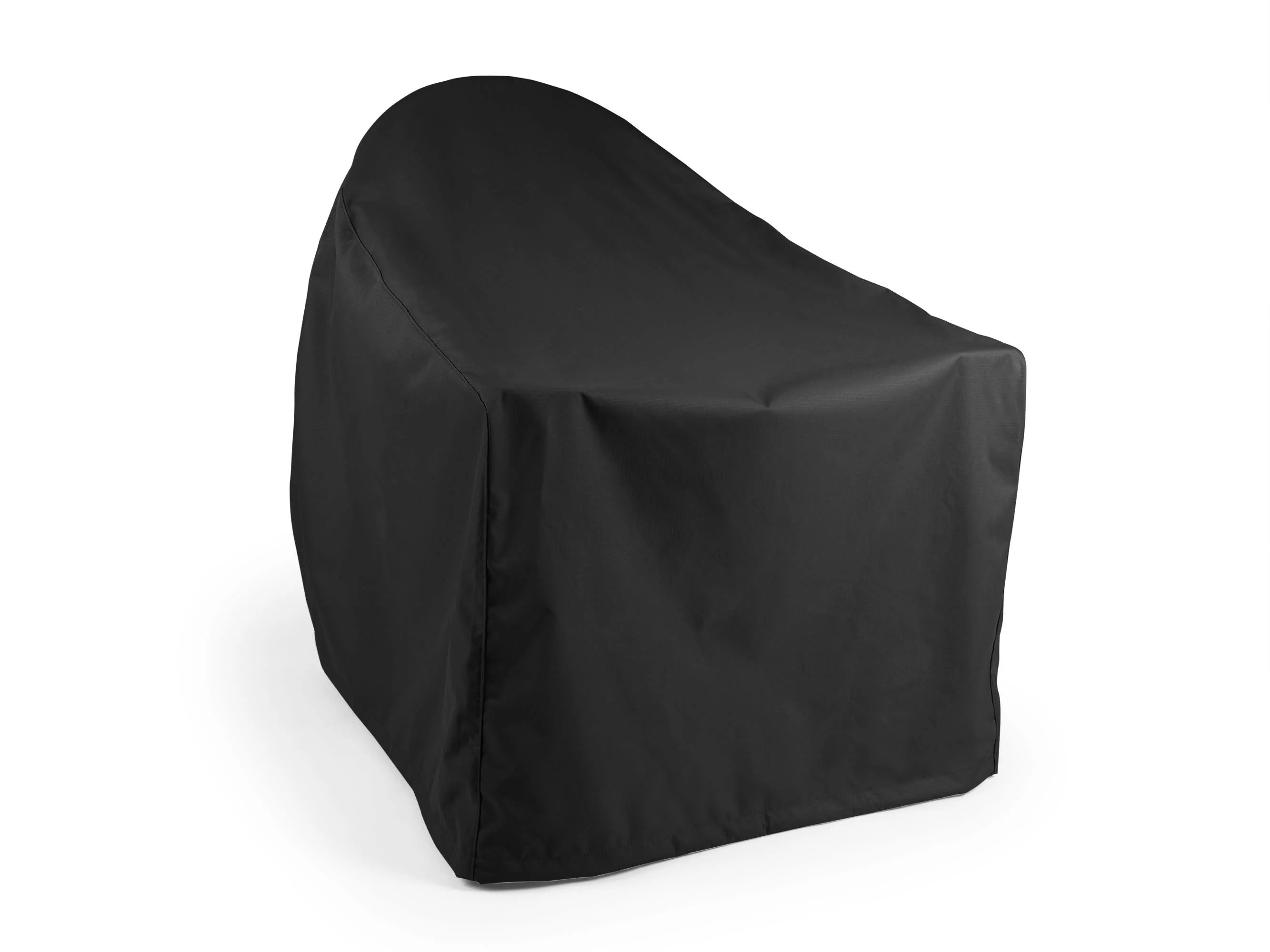 Coverstore Covermates Ultima Ripstop Rounded Back Adirondack Chair Cover Black