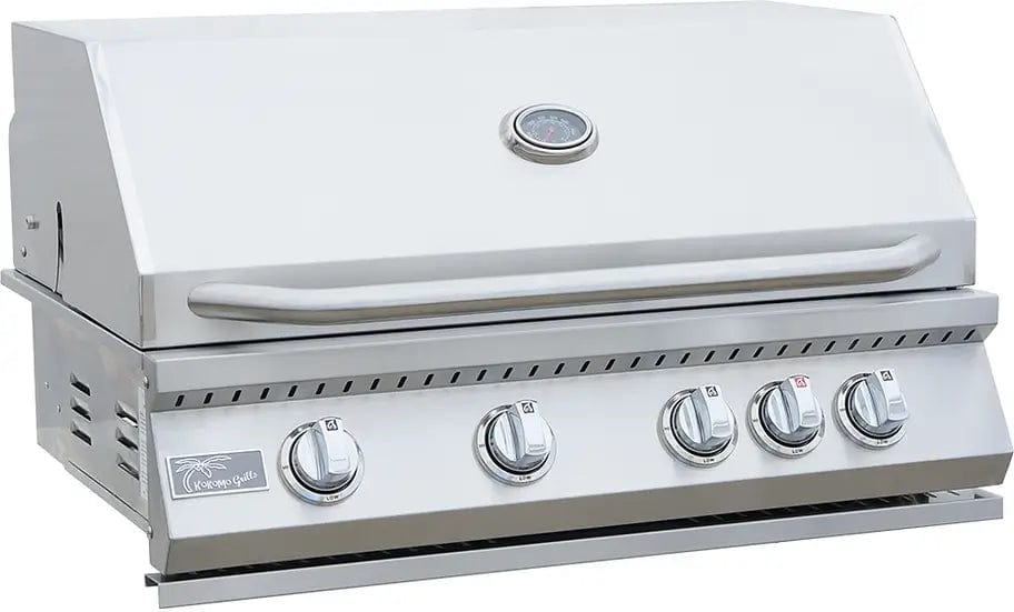 Kokomo Grills 32” 4-Burner Built-In BBQ Gas Grill with Back Burner