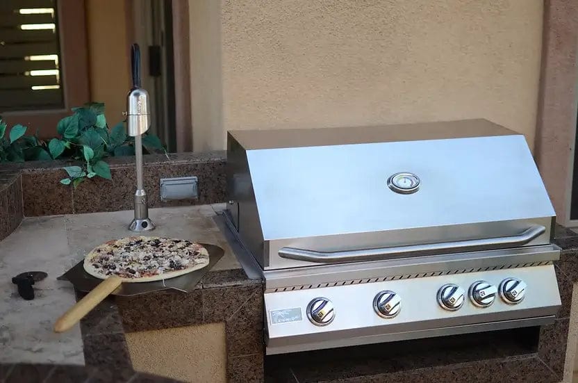 Kokomo Grills 32” 4-Burner Built-In BBQ Gas Grill with Back Burner