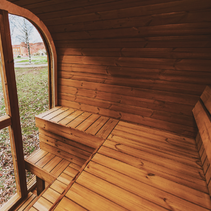 Mande MW20 Outdoor ThermoWood Sauna – Premium Backyard Relaxation