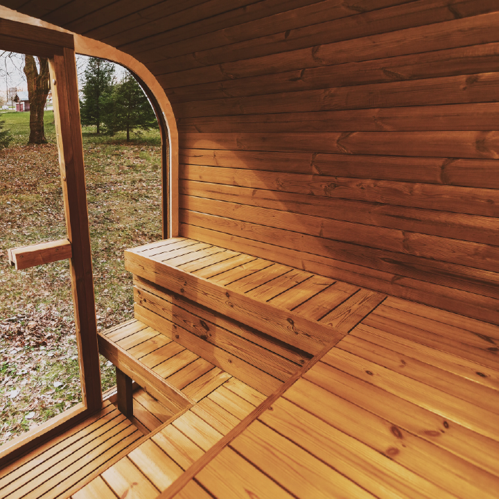 Mande MW20 Outdoor ThermoWood Sauna – Premium Backyard Relaxation