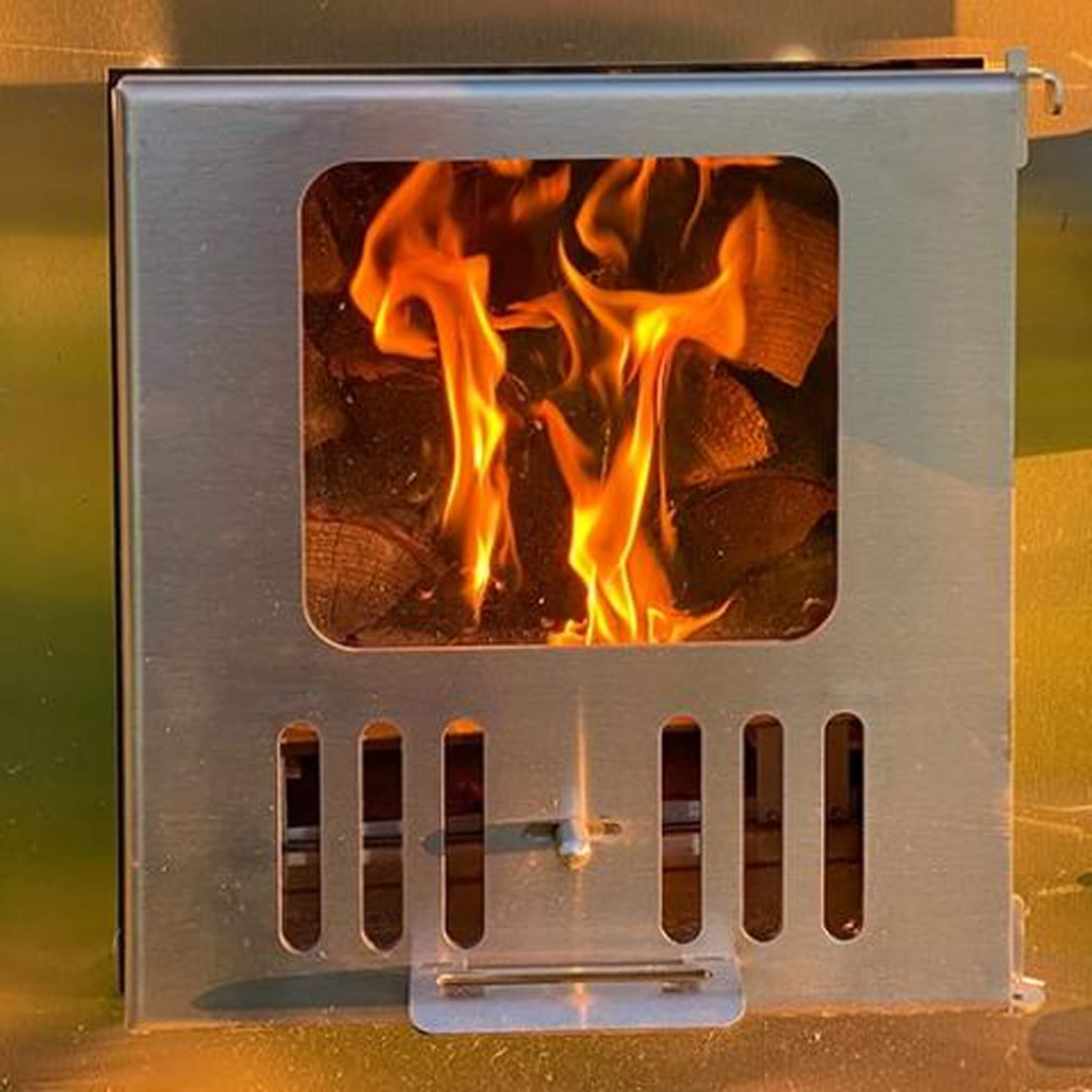 SaunaLife Model S4N Premium 6-Person Home Wood-Burning Hot Tub