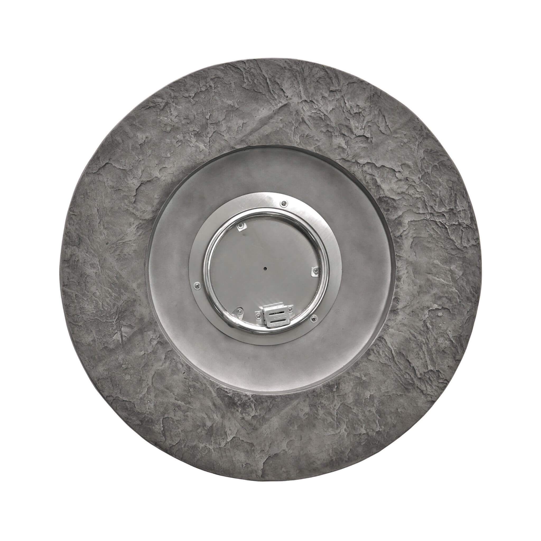 Alora 32-Inch Transitional Outdoor Concrete Round Propane Fire Pit Table